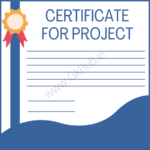 How To Write Certificate For Project File – Sample Format